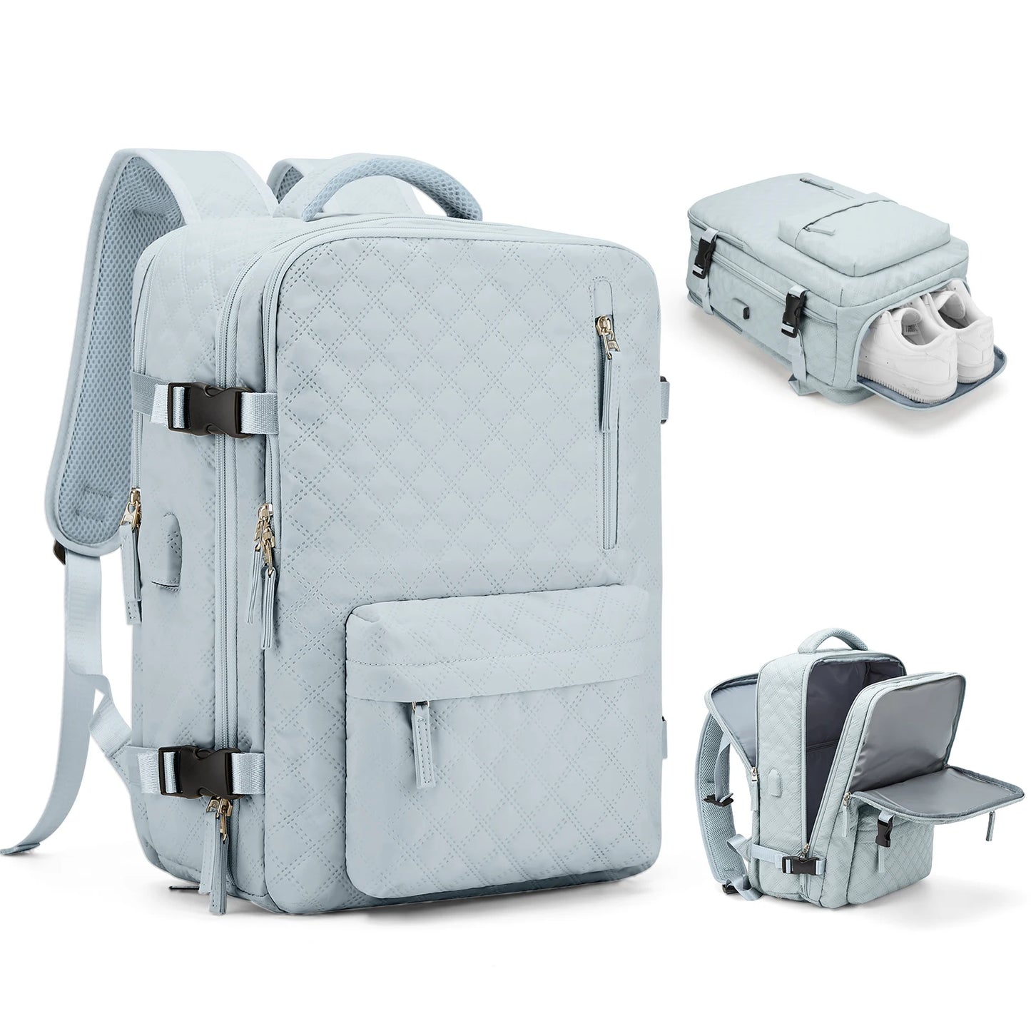 Laptop Backpack for Women Men, Travel Backpack Casual Work Bag 15.6 inch College Backpack Carry On Wizzair 40x30x20 Backpacks