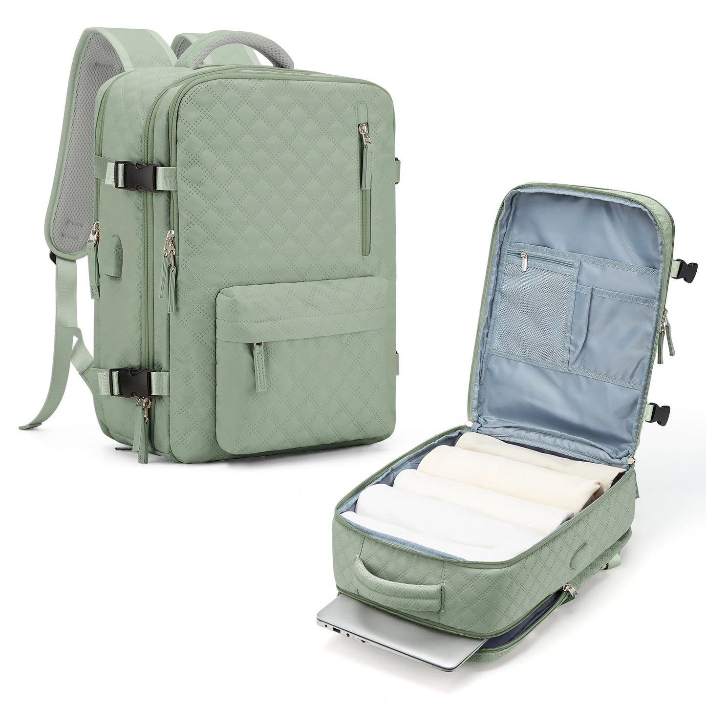 Laptop Backpack for Women Men, Travel Backpack Casual Work Bag 15.6 inch College Backpack Carry On Wizzair 40x30x20 Backpacks
