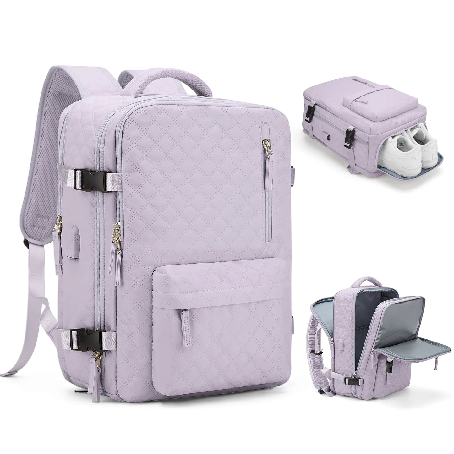 Laptop Backpack for Women Men, Travel Backpack Casual Work Bag 15.6 inch College Backpack Carry On Wizzair 40x30x20 Backpacks