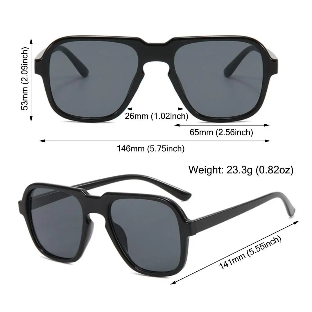 Beach Sunnies Sun Glasses Vintage Sunglasses For Women and Men Clear Ocean Gradient Lens Retro Shades Eyewear Summer Accessory