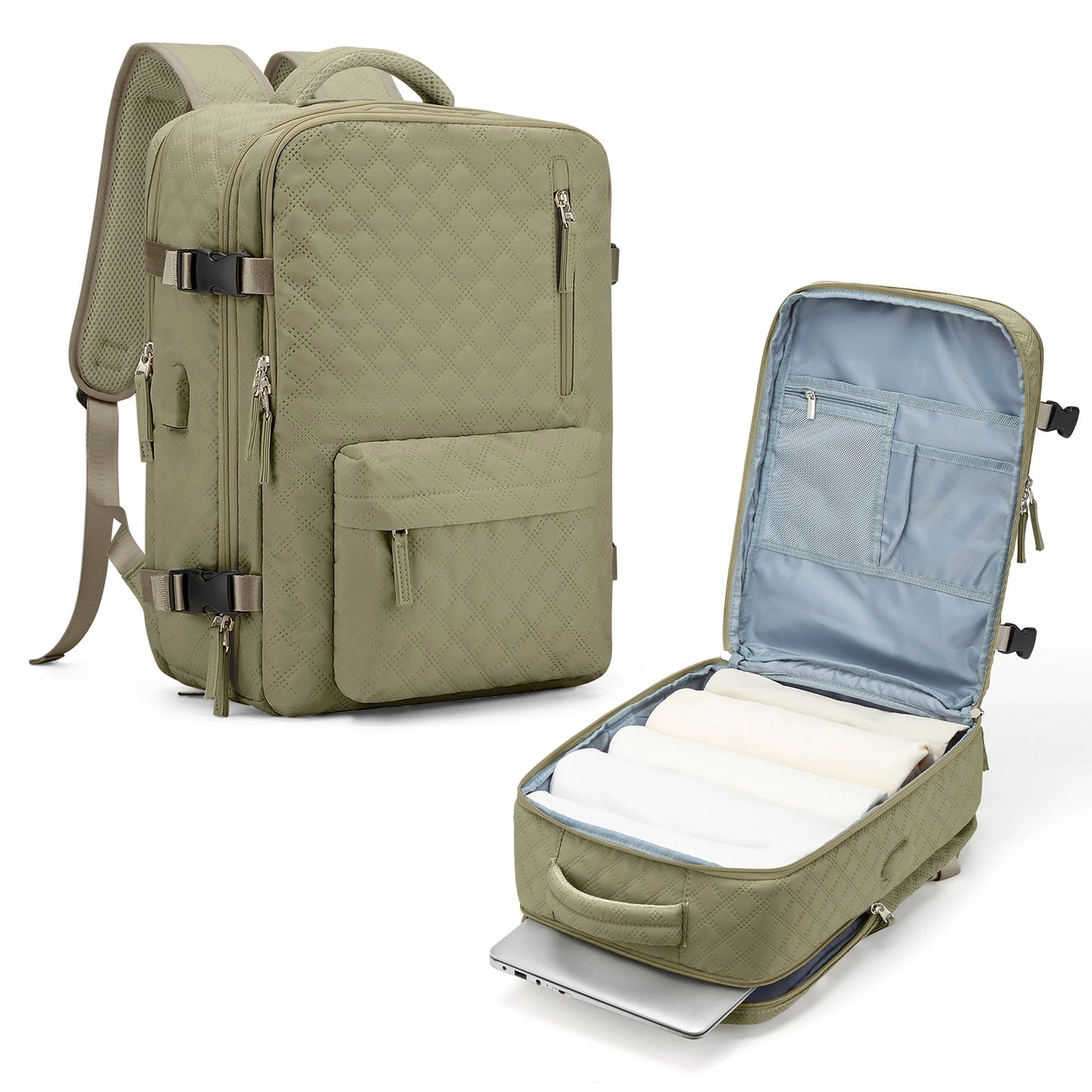 Laptop Backpack for Women Men, Travel Backpack Casual Work Bag 15.6 inch College Backpack Carry On Wizzair 40x30x20 Backpacks