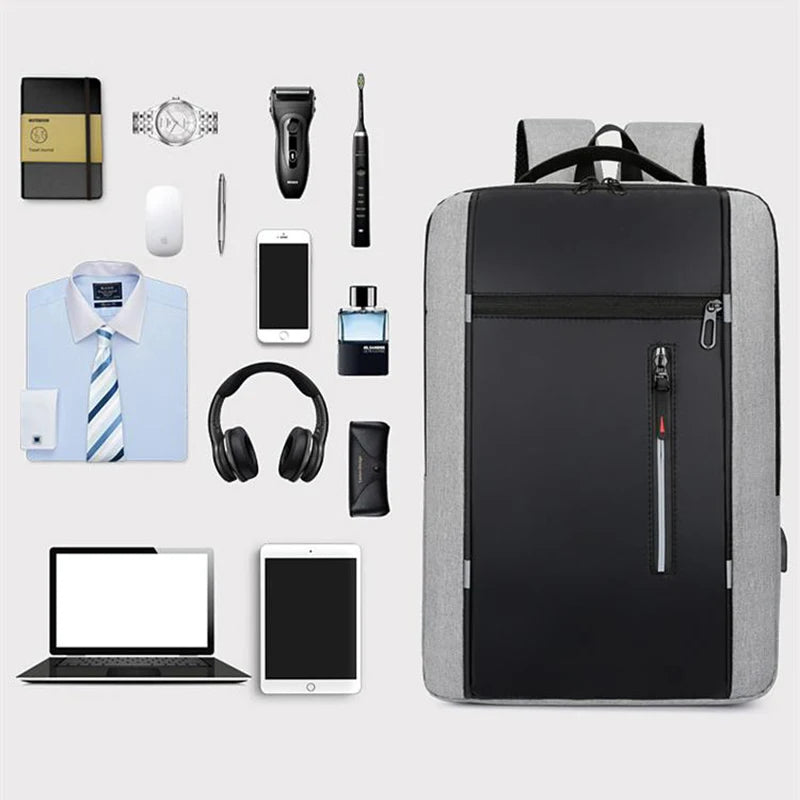 Travel Laptop Backpack, Business Slim Sturdy Laptops Backpack,  College School Computer Bag Gift for Men & Women Fits Notebook