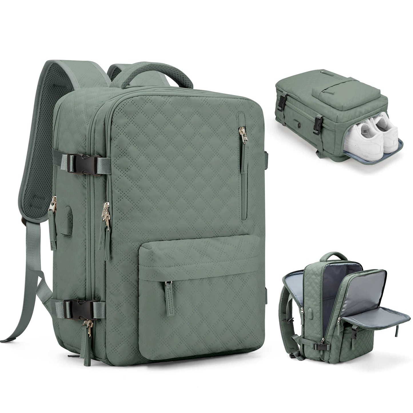 Laptop Backpack for Women Men, Travel Backpack Casual Work Bag 15.6 inch College Backpack Carry On Wizzair 40x30x20 Backpacks