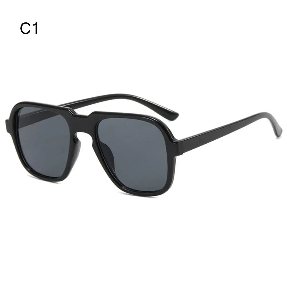 Beach Sunnies Sun Glasses Vintage Sunglasses For Women and Men Clear Ocean Gradient Lens Retro Shades Eyewear Summer Accessory