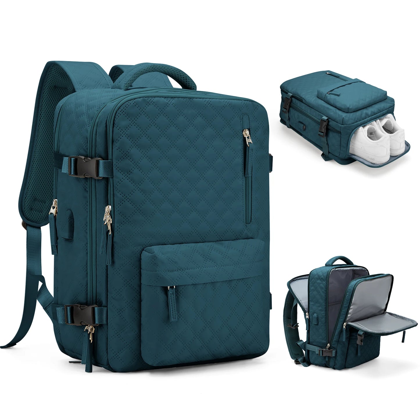 Laptop Backpack for Women Men, Travel Backpack Casual Work Bag 15.6 inch College Backpack Carry On Wizzair 40x30x20 Backpacks