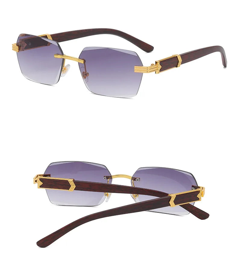 2024 Sunglasses Rectangle Fashion Popular Women Men Shades Small Square Sun Glasses For Female male Summer Traveling Oculos