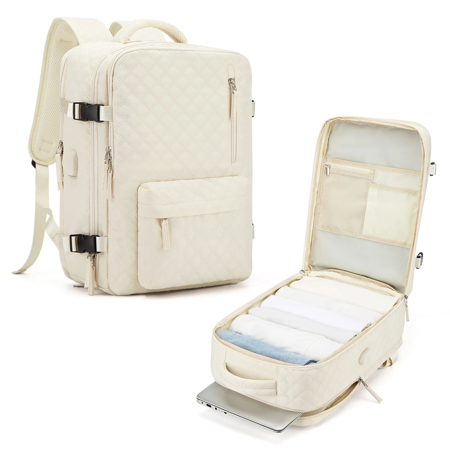 Laptop Backpack for Women Men, Travel Backpack Casual Work Bag 15.6 inch College Backpack Carry On Wizzair 40x30x20 Backpacks