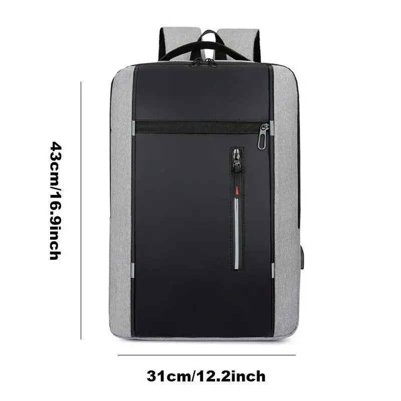 Travel Laptop Backpack, Business Slim Sturdy Laptops Backpack,  College School Computer Bag Gift for Men & Women Fits Notebook
