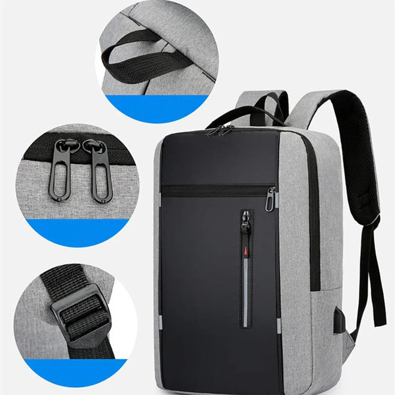 Travel Laptop Backpack, Business Slim Sturdy Laptops Backpack,  College School Computer Bag Gift for Men & Women Fits Notebook